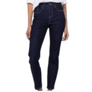 Judy Blue High Rise Mom Denim Jeans Dark Wash  Rinse JB88273 Size 7/28